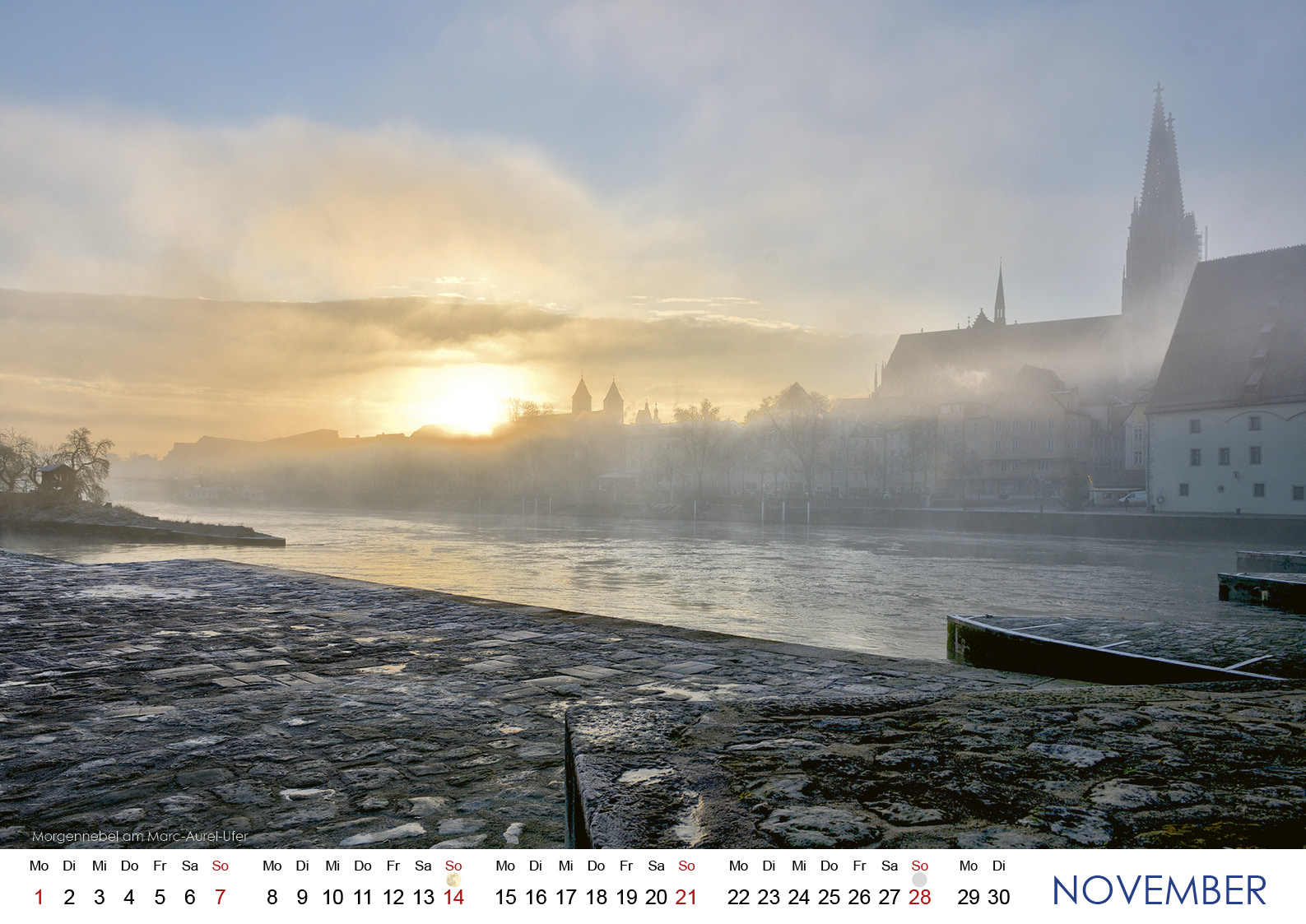 Regensburg im Licht der Jahreszeiten 2027     November